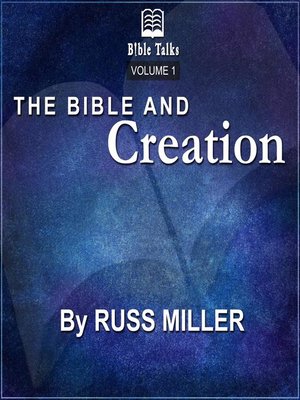 cover image of The Bible and Creation, Volume 1